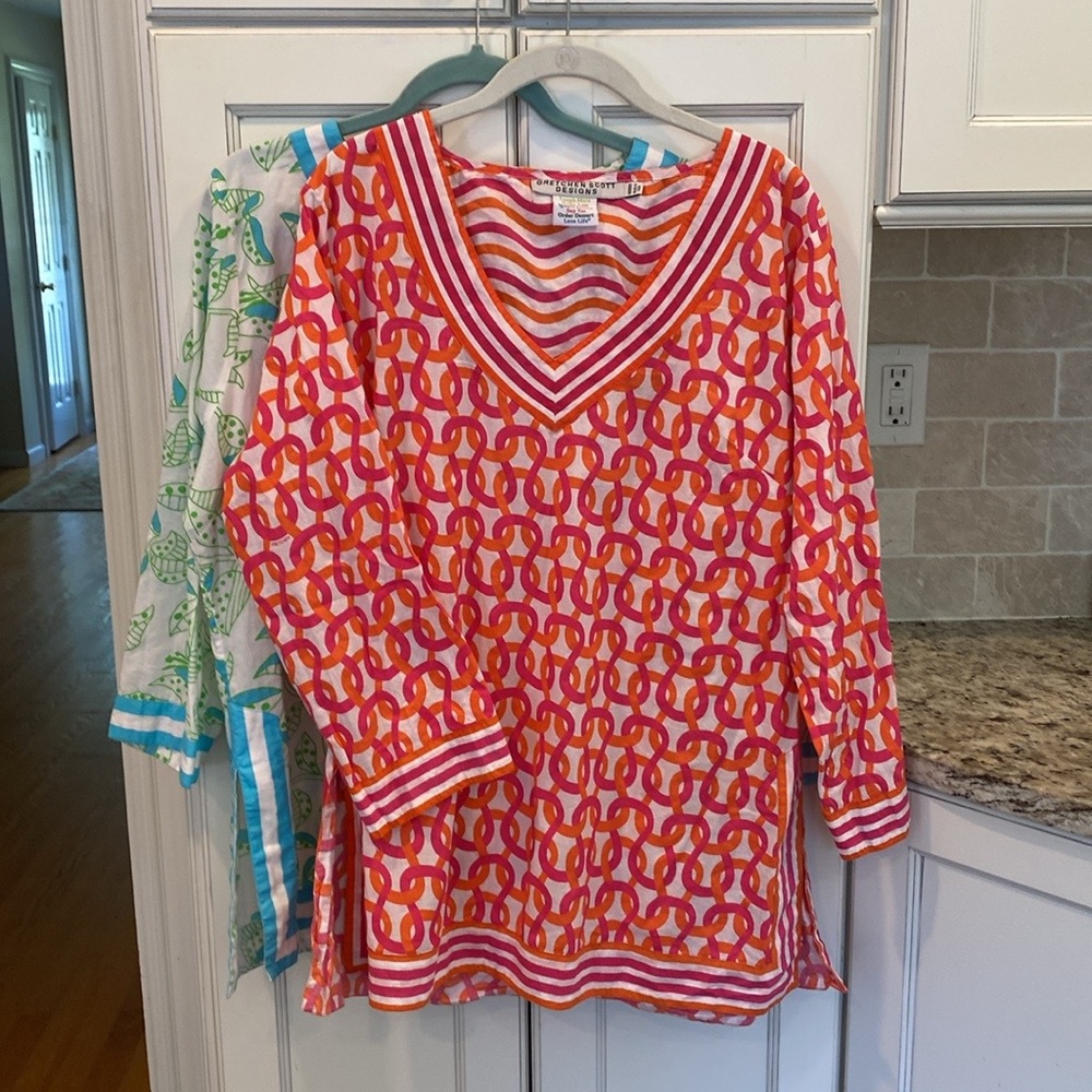 Gretchen Scott Tunic Tops Goddess